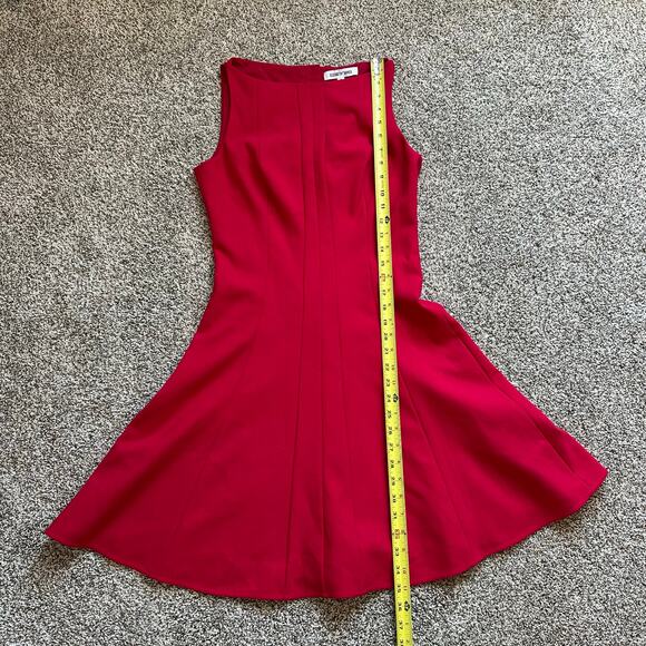 Elizabeth & James berry pink/red Hollis sleeveless mini dress size 8 NWT - Picture 13 of 15